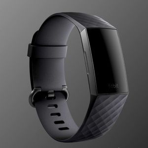 Classic Black Fitbit Band - fits Charge 4/Charge 3